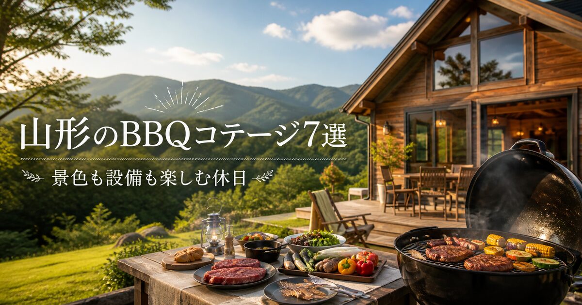 山形でBBQできるコテージおすすめ7選｜景色も設備も妥協しない休日に！